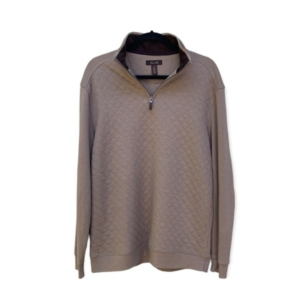 𝅺TASSO Elba Quilted Quarter-zip Sweatshirt